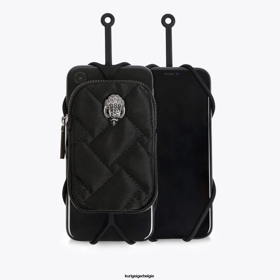 Kurt Geiger London Eagle telefoonhouder vrouwen | accessoires zwarte combinatie D0N0ZV537