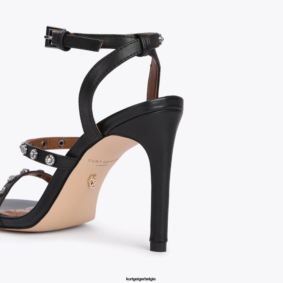Kurt Geiger Londen Portia kristallen vrouwen | schoenen zwart D0N0ZV388