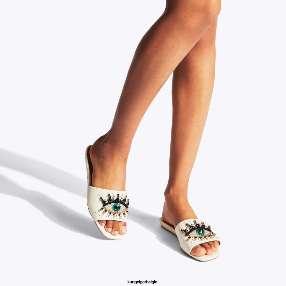 Kurt Geiger Platte sandaal met londen oog vrouwen | schoenen bot D0N0ZV353