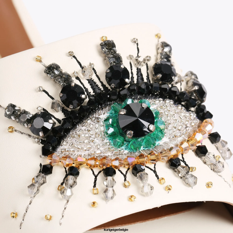 Kurt Geiger Platte sandaal met londen oog vrouwen | schoenen bot D0N0ZV353