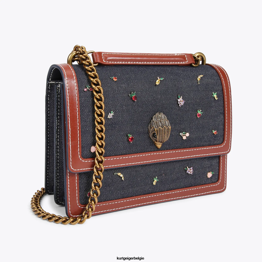 Kurt Geiger Londen Shoreditch crossbody vrouwen | Tassen blauw anders D0N0ZV121
