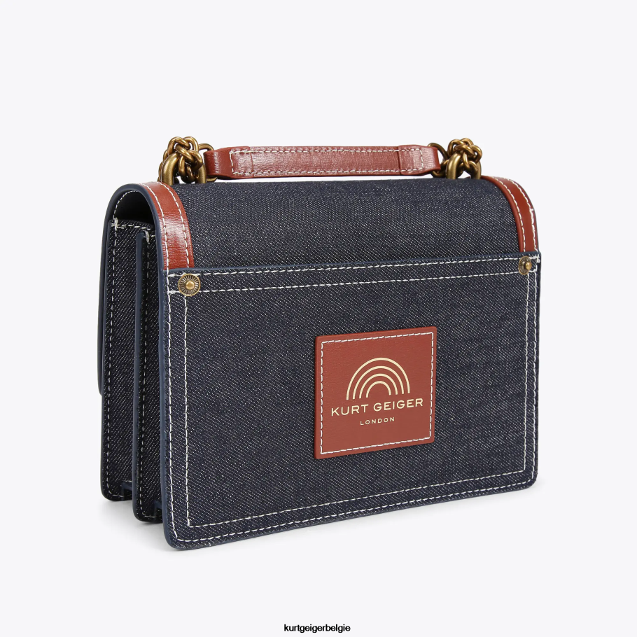Kurt Geiger Londen Shoreditch crossbody vrouwen | Tassen blauw anders D0N0ZV121