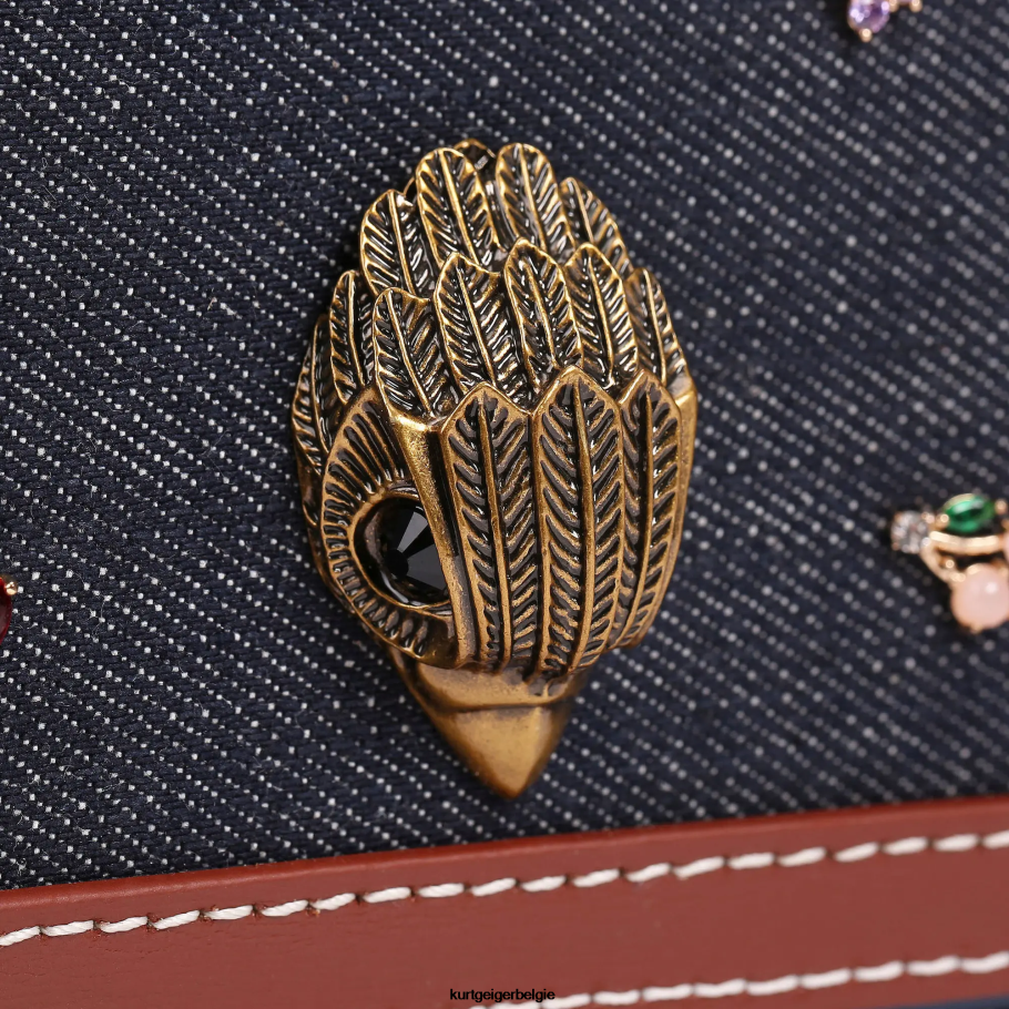 Kurt Geiger Londen Shoreditch crossbody vrouwen | Tassen blauw anders D0N0ZV121