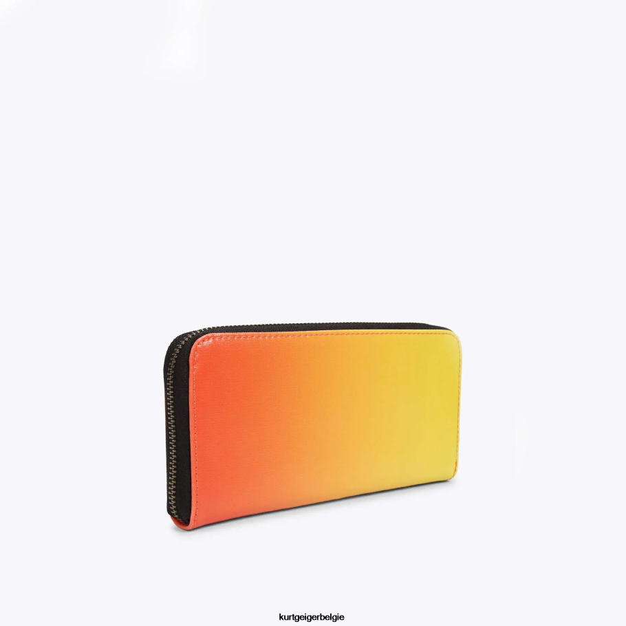 Kurt Geiger Londense ritssluiting rond Shoreditch vrouwen | Tassen geel D0N0ZV540